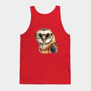 Wise & Wild: The City's Silent Guardian! Tank Top